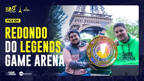 O Redondo Da Game Arena Para A Etapa Legends Do Blast Paris Major