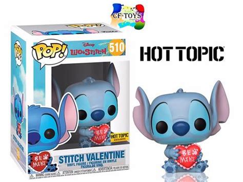 Stitch Funko Pop Corazon Exclusivo Hot Topic Valentine Cf En M Xico Clasf Casa Y Jardin