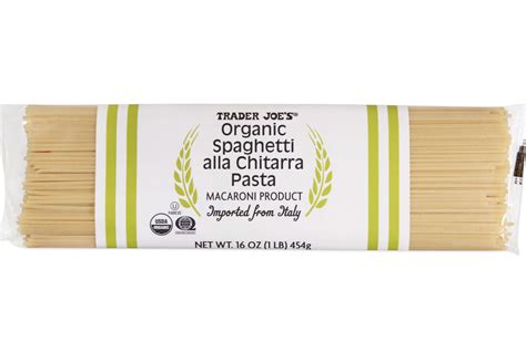 Trader Joe S Organic Spaghetti Alla Chitarra Pasta Reviews Trader Joe