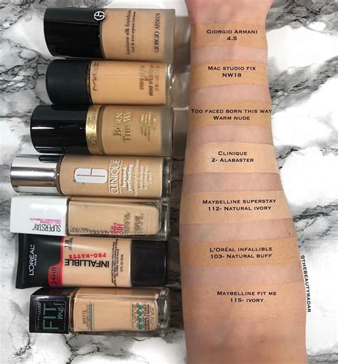 Beautywithemilyfox Too Faced Born This Way Foundation Review Swatches