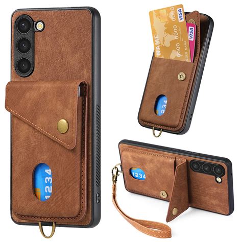 Funda Retro De Cuero Con Tapa Para Samsung Galaxy S Ultra S Plus