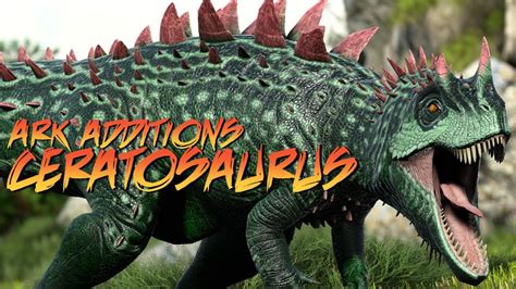 What do you think about the ARK additions Ceratosaurus? : r/Dinosaurs