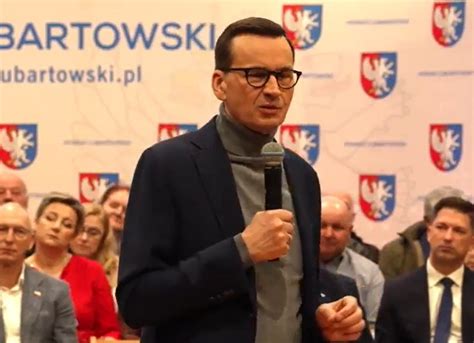 Morawiecki Ostro O Planach Rz Du Tuska Zada Mn Stwo Retorycznych