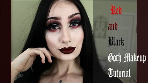 Goth Makeup Tutorial Red - Bios Pics