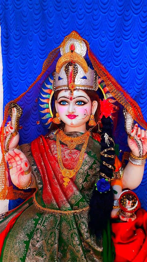 Maa Mansa Durga Goddess Hindu Gods Jai Hanuman