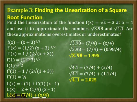 Linear Approximation And Differentials In Calculus Owlcation Education