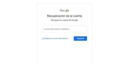 Cómo recuperar una cuenta de correo Gmail paso a paso