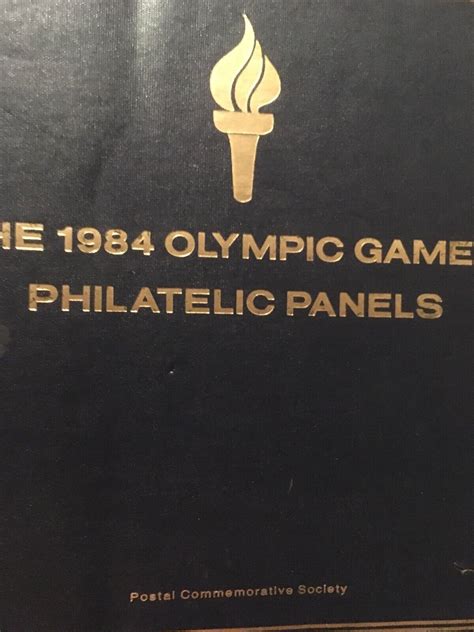 The Olympic Games Philatelic Panels Includes Stamps And