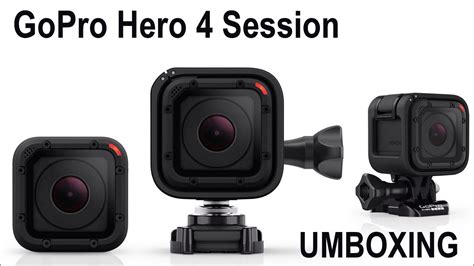 Gopro Hero 4 Session Unboxing Review Português PT Brasil YouTube