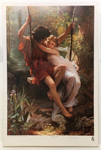 Le Printemps Spring By Pierre Auguste Cot Reproduction Print Ebay