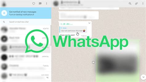 Foto Cara Gampang Membuat WhatsApp Web Jadi Blur Lindungi Chat Dari