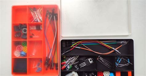 Organizer / Box for small electronic parts by ZŠ Svatoplukova 7 ...