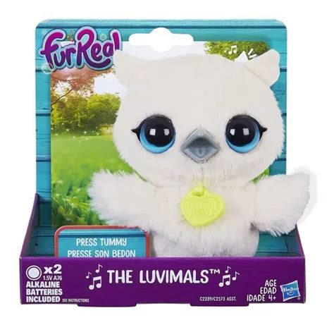 Furreal Friends Mascota Búho Owl The Luvimals Meses Sin Interés