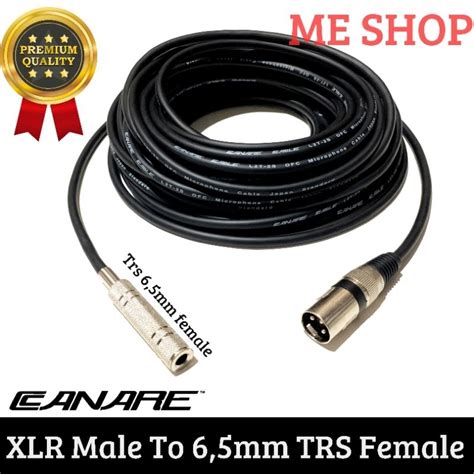 Jual Kabel Jack Xlr Male To Akai Mm Stereo Female Shopee Indonesia