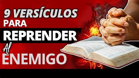 9 Versículos para Reprender al Enemigo Echar Fuera demonios YouTube