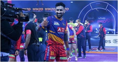 Up Yoddha Beat Patna Pirates With Last Raid Of Match Vivo Pro Kabaddi