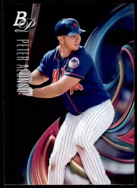 Bowman Platine Top Prospects Peter Alonso New York Mets Top