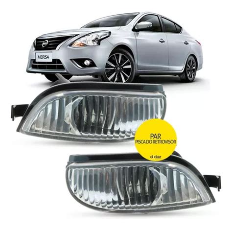 Par Pisca Retrovisor Nissan Versa 2015 2016 2017 2018 2019 Frete grátis