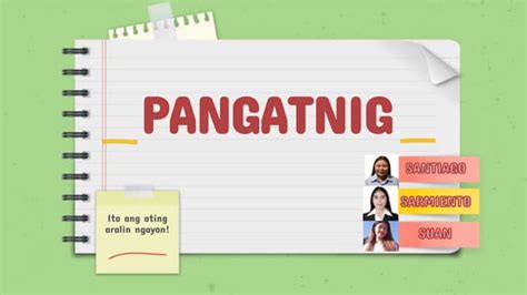 filipino  ang pangungusap