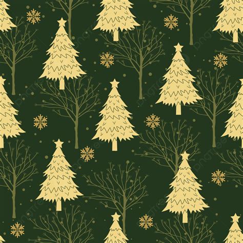 Christmas Tree Seamless Pattern Background Modern Xmas Luxury Background Image And Wallpaper