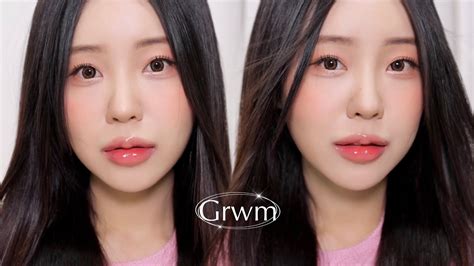 [eng] 핫한 신상들로 깔꼼 청순 첫사랑 메이크업 Grwm💗 Ft 복층 오피스텔 장단점 클리오 헬시 글로우 쿠션 뮤드