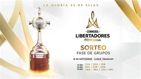 TRANSMISIÓN EN VIVO SORTEO CONMEBOL LIBERTADORES FEMENINA 2023