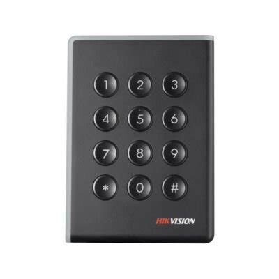 Hikvision DS K1108MK Mifare Card Reader With Keypad Rapidtech Digital