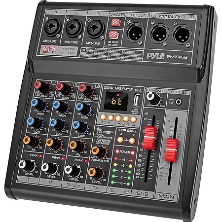 Amazon Pyle Professional Audio Mixer Sound Board Console System