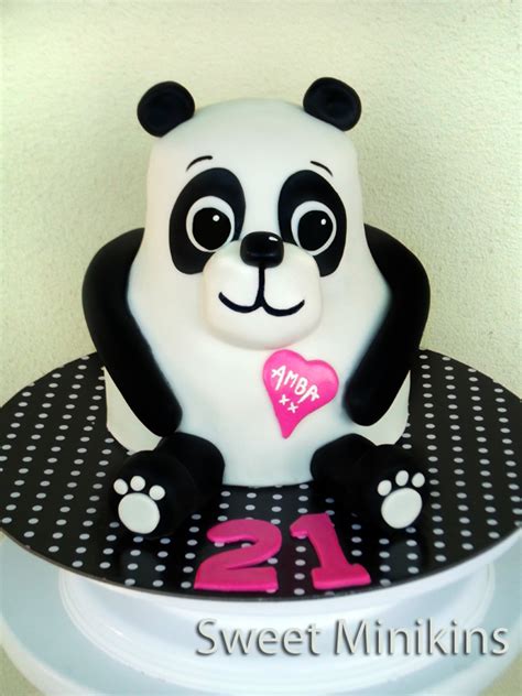 3d Panda Cake