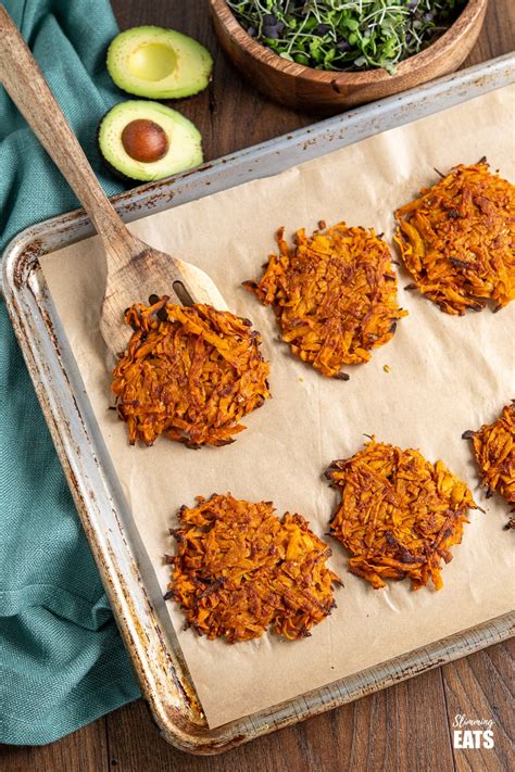 Oven Baked Sweet Potato Hash Browns Slimming Eats Recipe