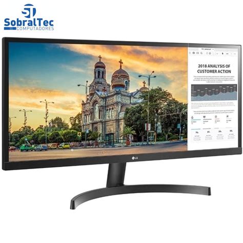 Monitor LG 29 UltraWide Full HD IPS Screen Split 2 0 29WK500 Preto