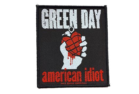 Green Day - American Idiot Woven Patch