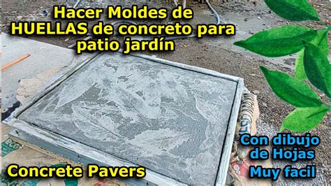 Huellas De Concreto Para Caminos En Patio Jard N Concrete Pavers