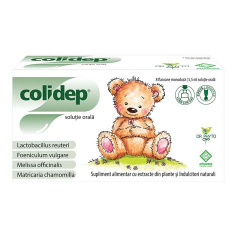 Colidep Solutie Orala Ml Flacon X Flacoane Dr Phyto Colici