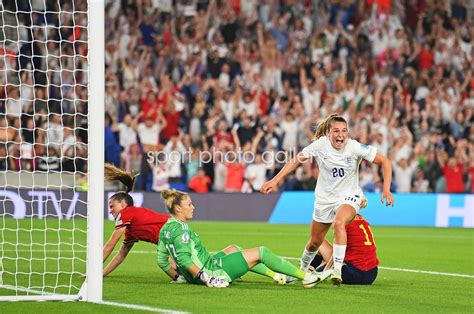 Ella Toone England Goal V Spain Quarter Final Womens Euro 2022 Images