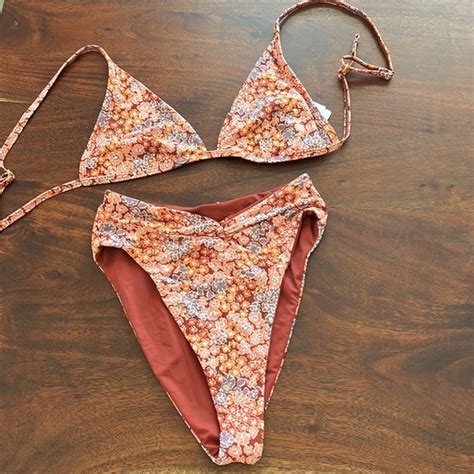 L Space Swim Lspace Floral Bikini Brand New Poshmark