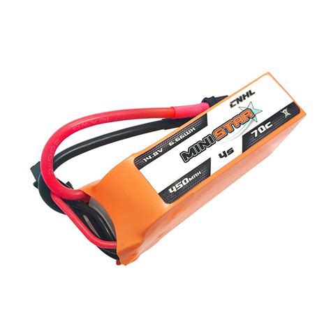 CNHL MiniStar 650mAh 14 8V 4S 70C Lipo Battery XT30