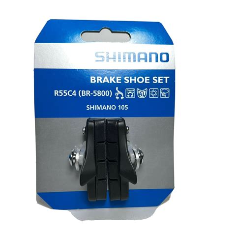 Shimano Br 5800 Alloy Brake Shoes 105 Ultegra Black Cartridge Set 1 Bike Blvd