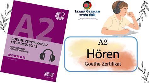 Video Goethe Zertifikat A H Ren Mit L Sung Am Ende Practice