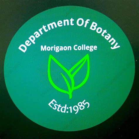 Department Of Botany Morigaon College Youtube