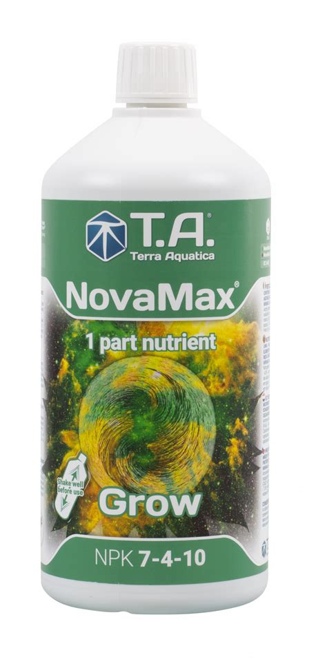 NovaMax Grow Terra Aquatica Nutrient Info GrowDiaries