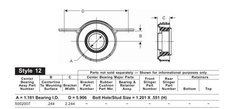 Need Center Carrier Bearing Measurements Tacoma World