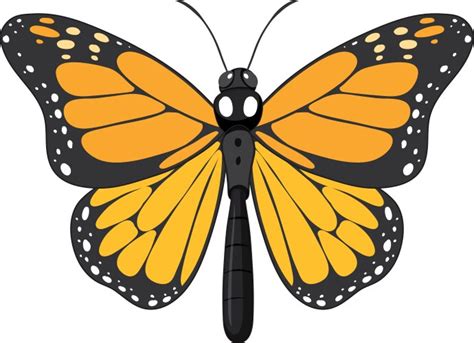 Monarch butterfly Royalty Free Vector Image - VectorStock