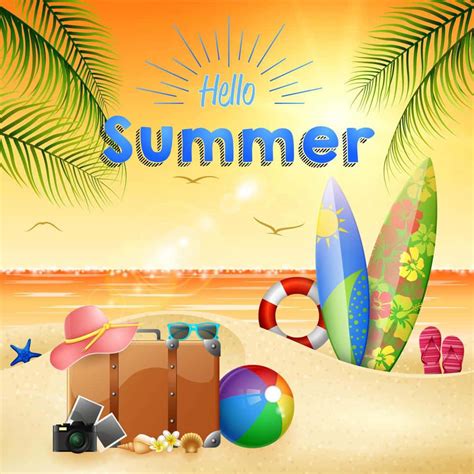 Download Summer Beach Background