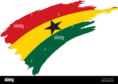 Ghana flag, vector illustration Stock Vector Image & Art - Alamy