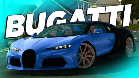 Nova Bugatti Chiron Do Car Parking Multiplayer Youtube