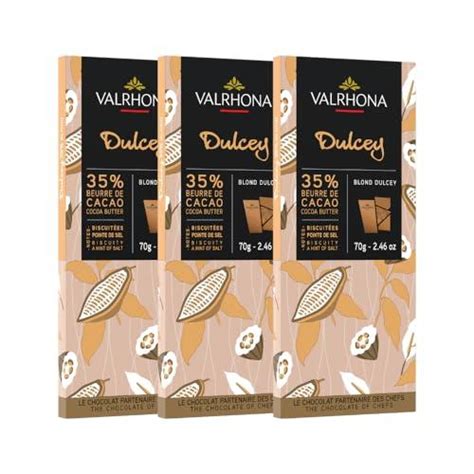 Valrhona Premium French Blonde Chocolate DULCEY VALRHONA