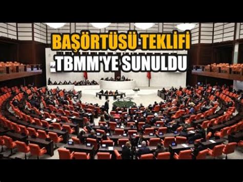 Ba Rt S Teklifi Tbmm Ye Sunuldu Youtube