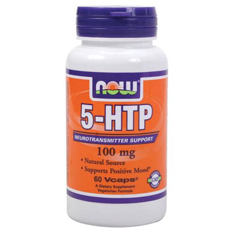 5 HTP 100mg 60 Vcaps Now Foods Boteprote