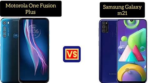 Motorola One Fusion Plus Vs Samsung Galaxy M Me Comparison Youtube